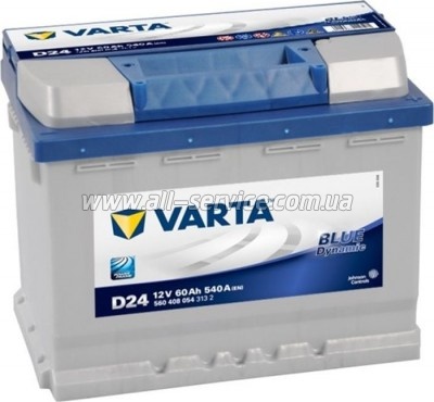   Varta 60 Blue Dynamic D24 (560408054)