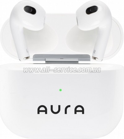 Наушники AURA 3 White (TWSA3W) Наушники AURA 3 White (TWSA3W)