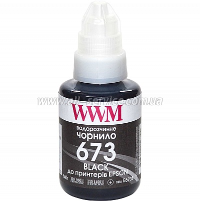  WWM 673  Epson L800 140 Black (E673B)