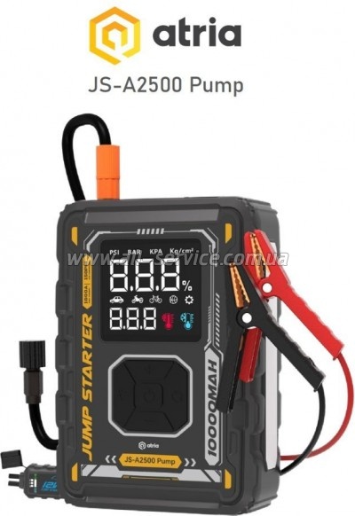����� �������� ���������� Atria 8000mAh 1000A QC18W Pump LED ������� (JS-A2500 Pump)
