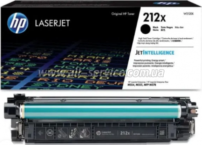   HP 212X CLJ M554/ M555/ M578 Black (W2120X)