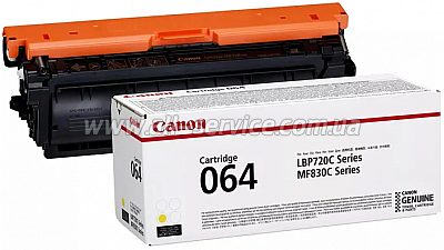   Canon 064 Canon MF830/ MF832/ MF842/ LBP720/ LBP722/ LBP732/ 4931C001 Yellow