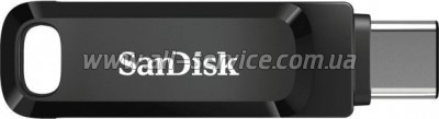 SanDisk 256 GB Ultra Dual Drive Go USB 3.0/Type-C Black (SDDDC3-256G-G46)