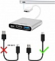���� ������ USB 2.0 AM to USB-C 1.0m Choetech (AC0002)