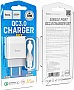�������� ������� HOCO C72Q Glorious USB QC3.0 + cable USB to Micro 5P 18W White (6931474732538)