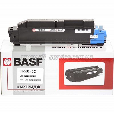  BASF Kyoera Mita ECOSYS M6030cdn/ TK-5140  1T02NRCNL0 Cyan (BASF-KT-TK5140C)