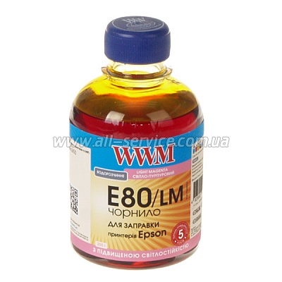  WWM 200 EPSON L800 Light Magenta (E80/LM)