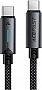 ���� ������ USB-C to USB-C 1.2m 60W nylon black Acefast (6974316284475)