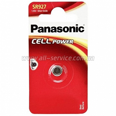  Panasonic SR 927 BLI 1 (SR-927EL/1B)