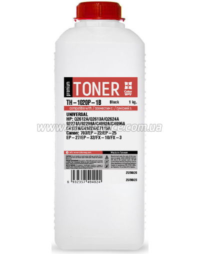  Colorway HP LJ 1000/ 1010/ 1200/ 2100/ AX Premium  1000 (TH-1020P-1B)