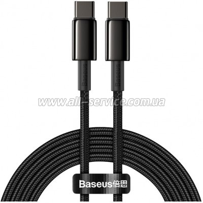 ���� ������ USB-C to USB-C 2.0m 100W black Baseus (CATWJ-A01)