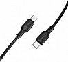 ���� ������ USB-C to USB-C 2.0m 60W Lenny silicone BX113 black BOROFONE (6941991115516)