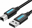 ������ ��� �������� USB 2.0 AM/BM 5.0m black Vention (COQBJ)