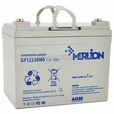   Merlion 12V-33Ah (GP12330M6)