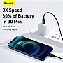 ���� ������ USB-C to Lightning 1.0m 20W Superior Series Black Baseus (CATLYS-A01)