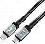 ���� ������ USB-C to USB-C 1.0m XO (NB-Q264B-CC.black)