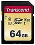   64GB Transcend SDXC 500S UHS-I U3 (TS64GSDC500S)