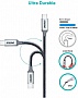 Дата кабель USB-C to USB-C 1.8m USB 2.0 100W Choetech (XCC-1002-GY) Дата кабель USB-C to USB-C 1.8m USB 2.0 100W Choetech (XCC-1002-GY)