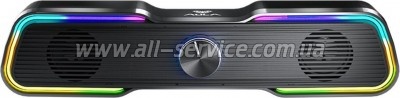   Aula N-169B Led USB Black (6948391265056)