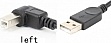    USB 2.0 AM/ BM 1.0m 90 left Value (S0671)