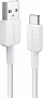 ���� ������ USB 2.0 AM to USB-C 0.9m 322 White Anker (A81H5H21/A81H5G21)