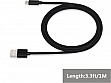 ���� ������ USB 2.0 AM to USB-C 1.0m Choetech (AC0002)