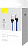 ���� ������ USB-C to USB-C 1.0m CoolPlay Fast Charging 100W blue Baseus (CAKW000203)