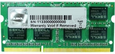     SoDIMM DDR3L 8GB 1600 MHz G.Skill (F3-1600C11S-8GSL)