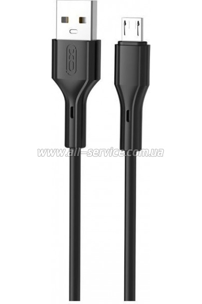 ���� ������ USB 2.0 AM to Micro 5P 1.0m black XO (NB230_M_Black)