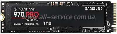 SSD  1TB Samsung 970 PRO M.2 NVMe PCIe 3.0 4x 2280  V-NAND 2-bit MLC (MZ-V7P1T0BW)