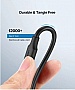 ���� ������ USB 2.0 AM to USB-C 0.5m 3.0A (18W) Nickel Plating US287 Black Ugreen (60115)