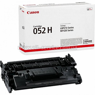     Canon 052H  LBP 212/ 214/ 215/ MF 421/ 426/ 428/ 429/ HP CF226X/ 2200C002